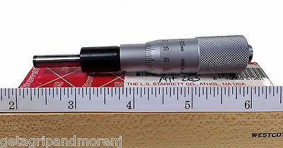 Mitutoyo 263 Micrometer Head with Lock Nut - 0-1