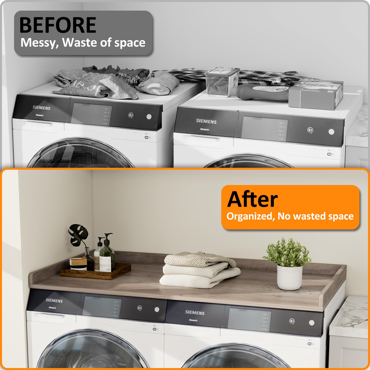Countertop for Washer and Dryer - 54