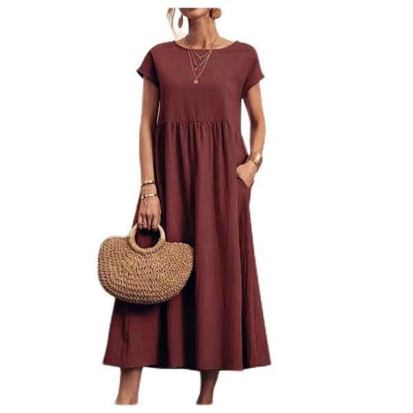 Wine Red Maxi Dress
