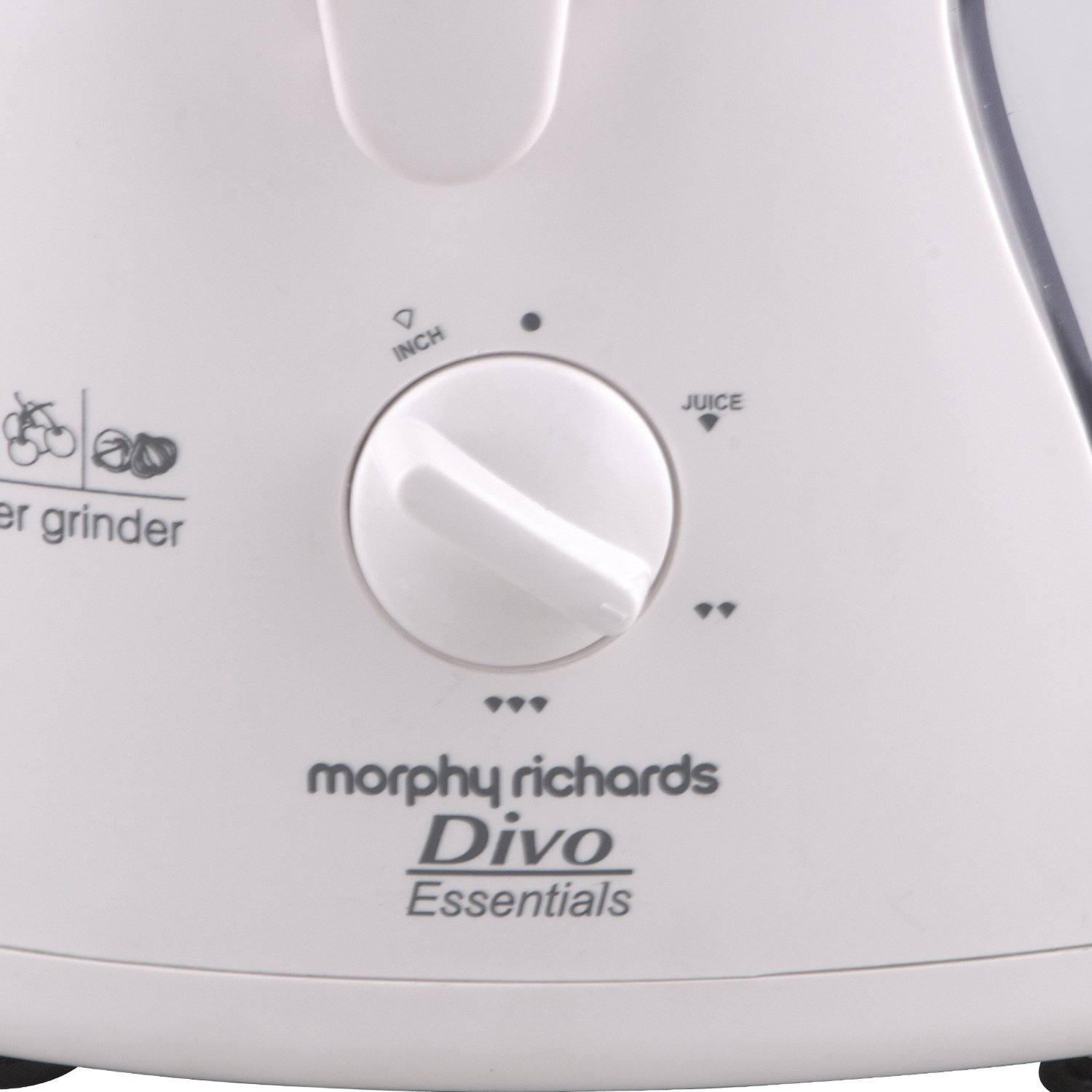 Refurbished Morphy Richards 500W 3-Jar Juicer Mixer Grinder - White | Perfect for Smoothies, Juicing & Grinding Spices | Ideal for Home Kitchens & Healthy Lifestyles