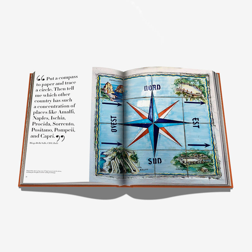 Assouline Capri Dolce Vita - Luxury Coffee Table Book | Perfect for Home Decor, Gifts & Travel Inspiration