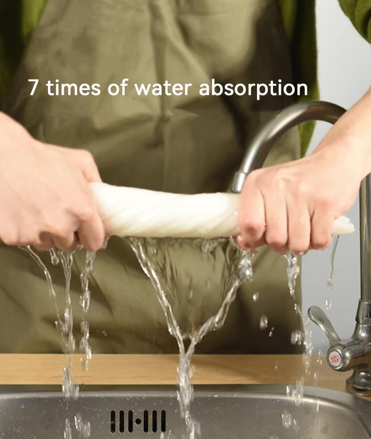 Super Absorbent Kitchen Paper Towels | Thick & Strong Household Roll Paper Towels | Tear-A-Square Design | Perfect for Spills, Cleaning & Food Prep