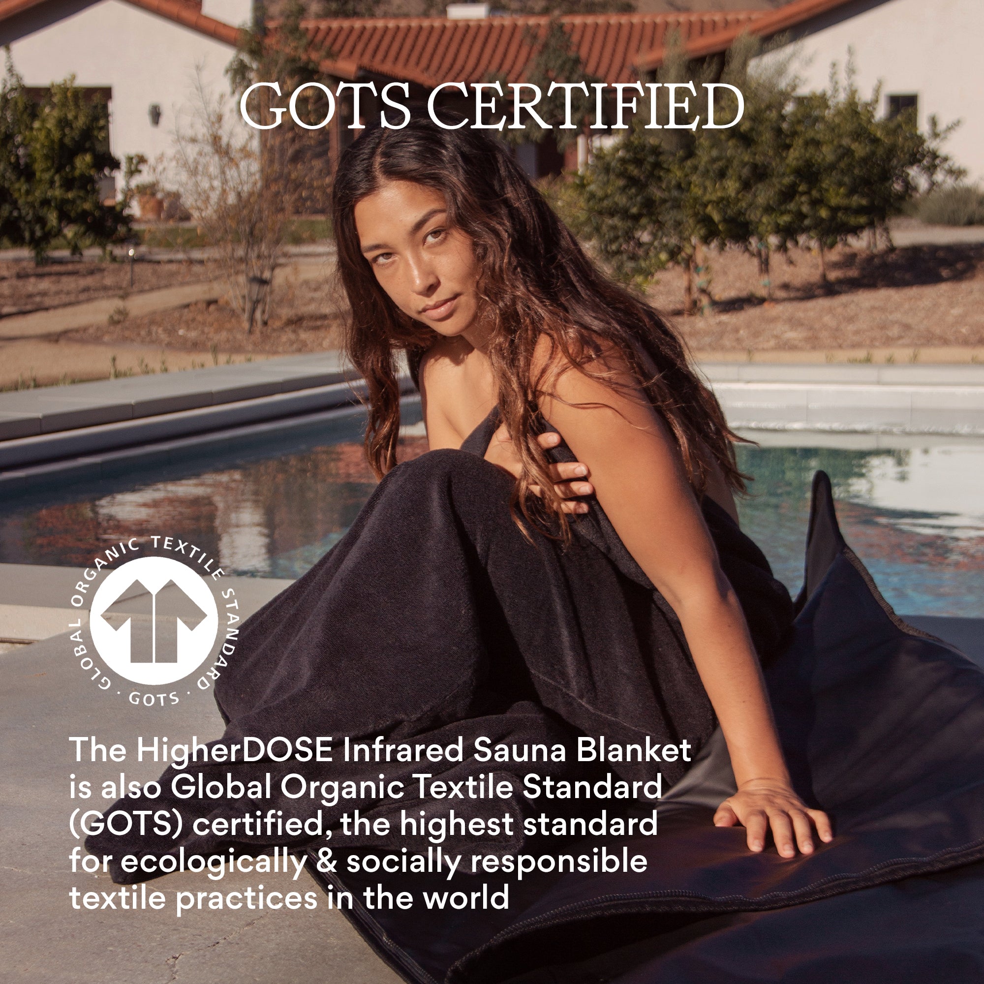 HigherDose Infrared Sauna Blanket Insert - Portable Home Spa Therapy for Relaxation & Detox - Perfect for Stress Relief, Muscle Recovery & Wellness at Home