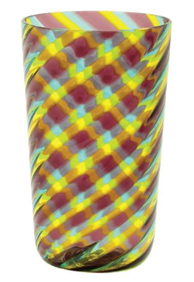 PRE ORDER Set of Six Candy Amethyst/Yellow/Sea Glass Tumblers - Perfect for Parties, Weddings & Home Decor