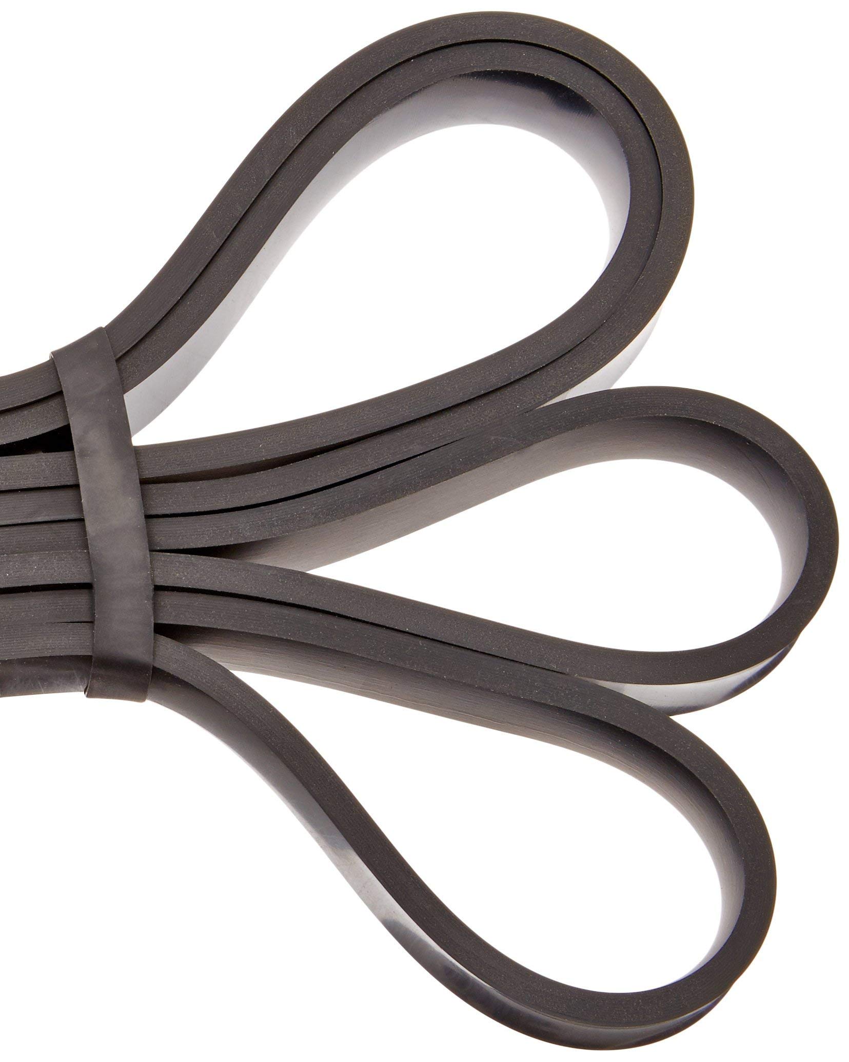 Amazon Basics Resistance Pull Up Bands - Set of 5 Latex Exercise Bands for Strength Training, Home Workouts, Yoga & Physical Therapy | Perfect for Men & Women