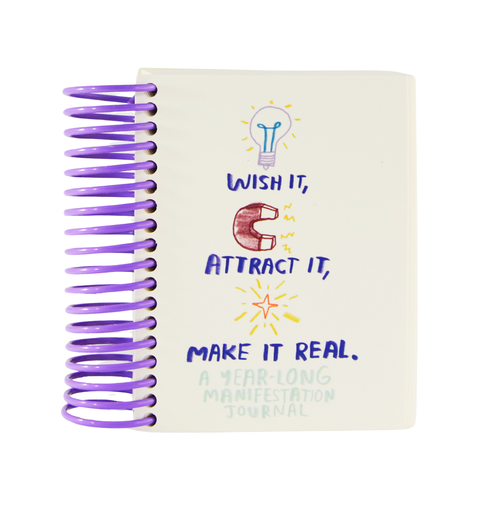 Manifestation Journal: Attract Your Desires & Make Dreams Come True | Law of Attraction Notebook for Daily Gratitude & Goal Setting | Perfect for Personal Growth & Spiritual Development