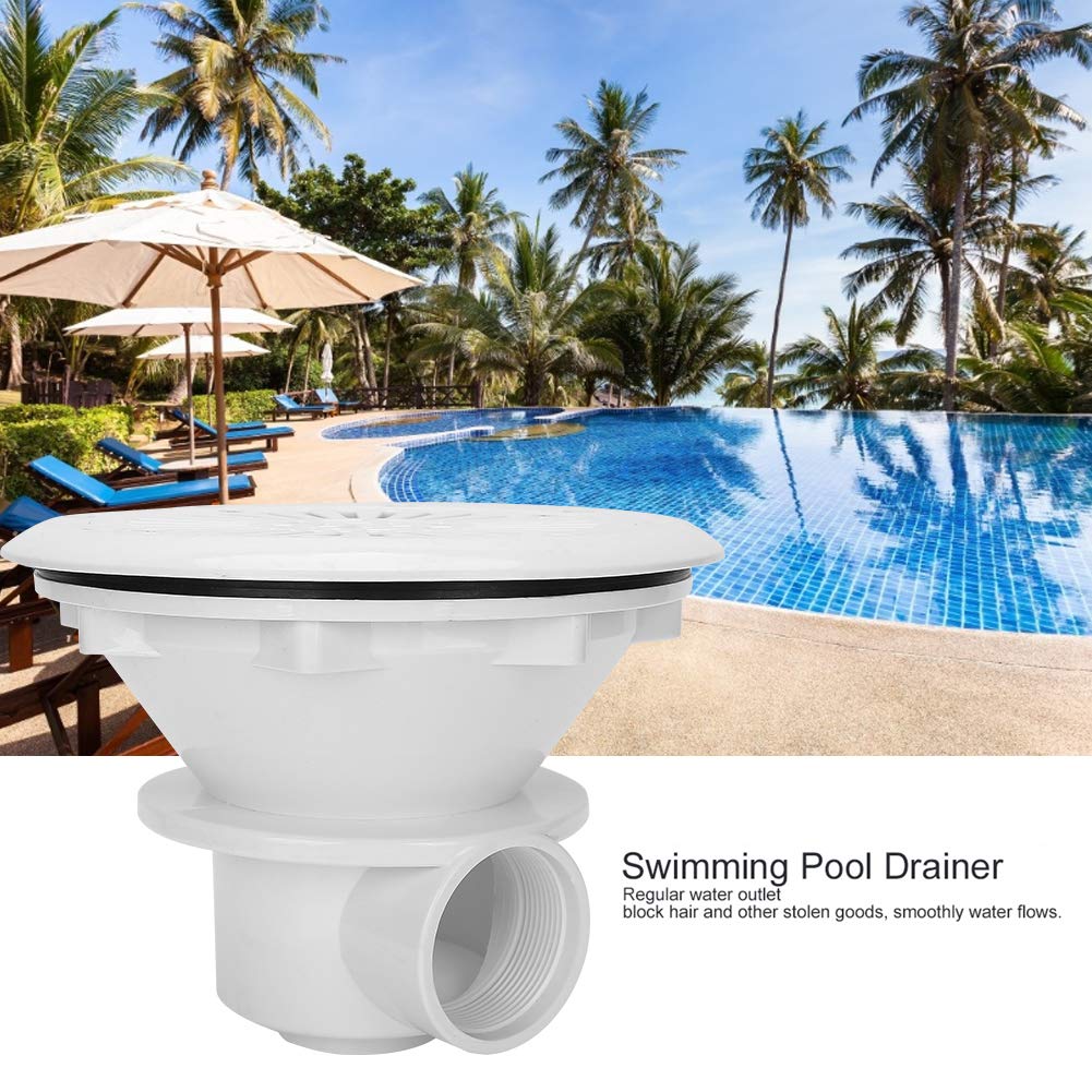 Atyhao Swimming Pool Drain Port Replacement - High-Quality Water Outlet Drainage Accessories for Inground Pools | Perfect for Pool Maintenance & Repair