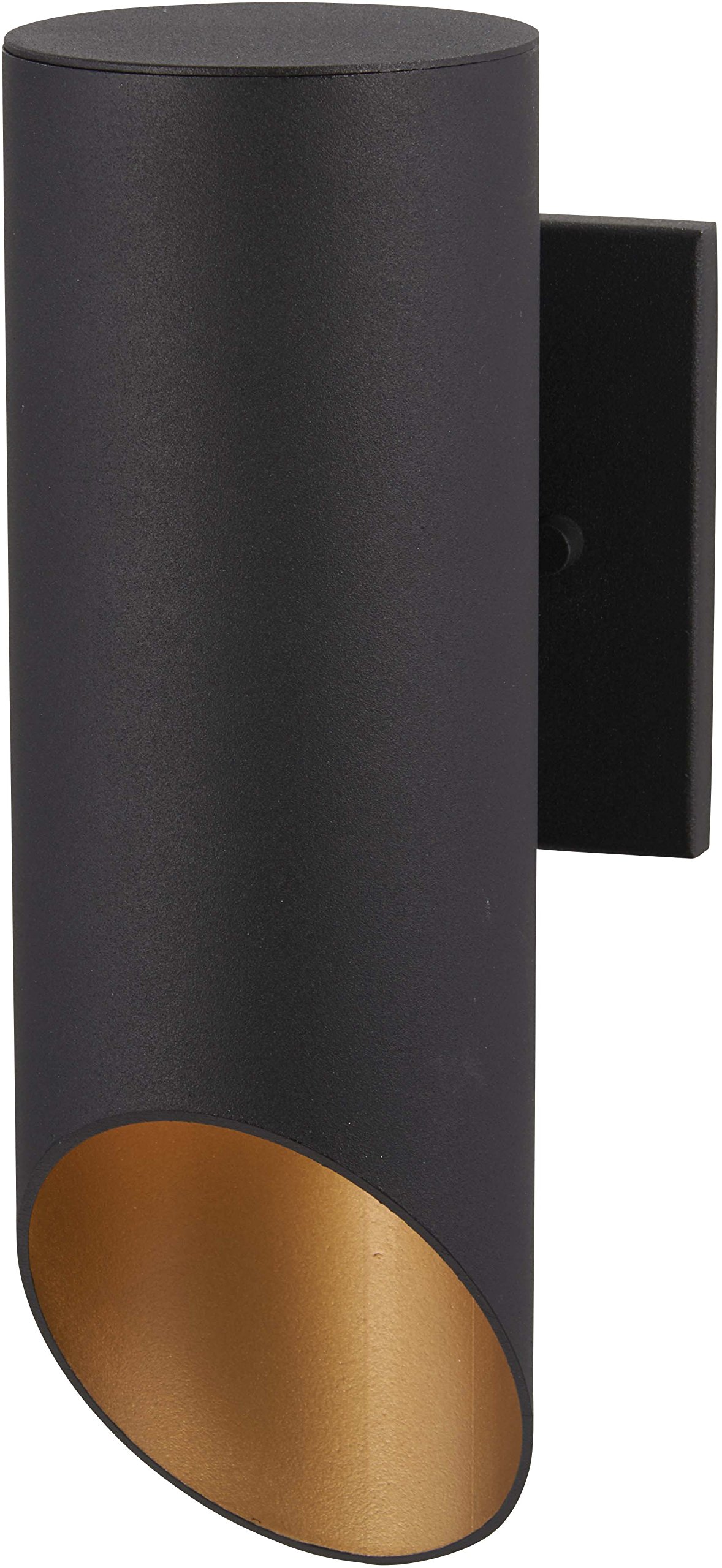 Minka Lavery Modern Outdoor Wall Light 72611-66G - Black Exterior Wall Lantern with 1-Light 60W - Perfect for Porch, Patio, Garden, and Entryway Lighting