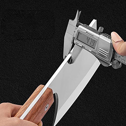 Stainless Steel Meat Cleaver Axe Knife - Sharp & Durable Kitchen Cleaver for Household Use, BY KKZY (Color: Cleaver) - Perfect for Chopping, Slicing, and Preparing Meats