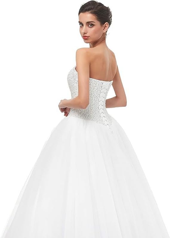 Elegant Women's Ball Gown Bridal Wedding Dresses - Perfect for Formal Weddings, Prom & Evening Events