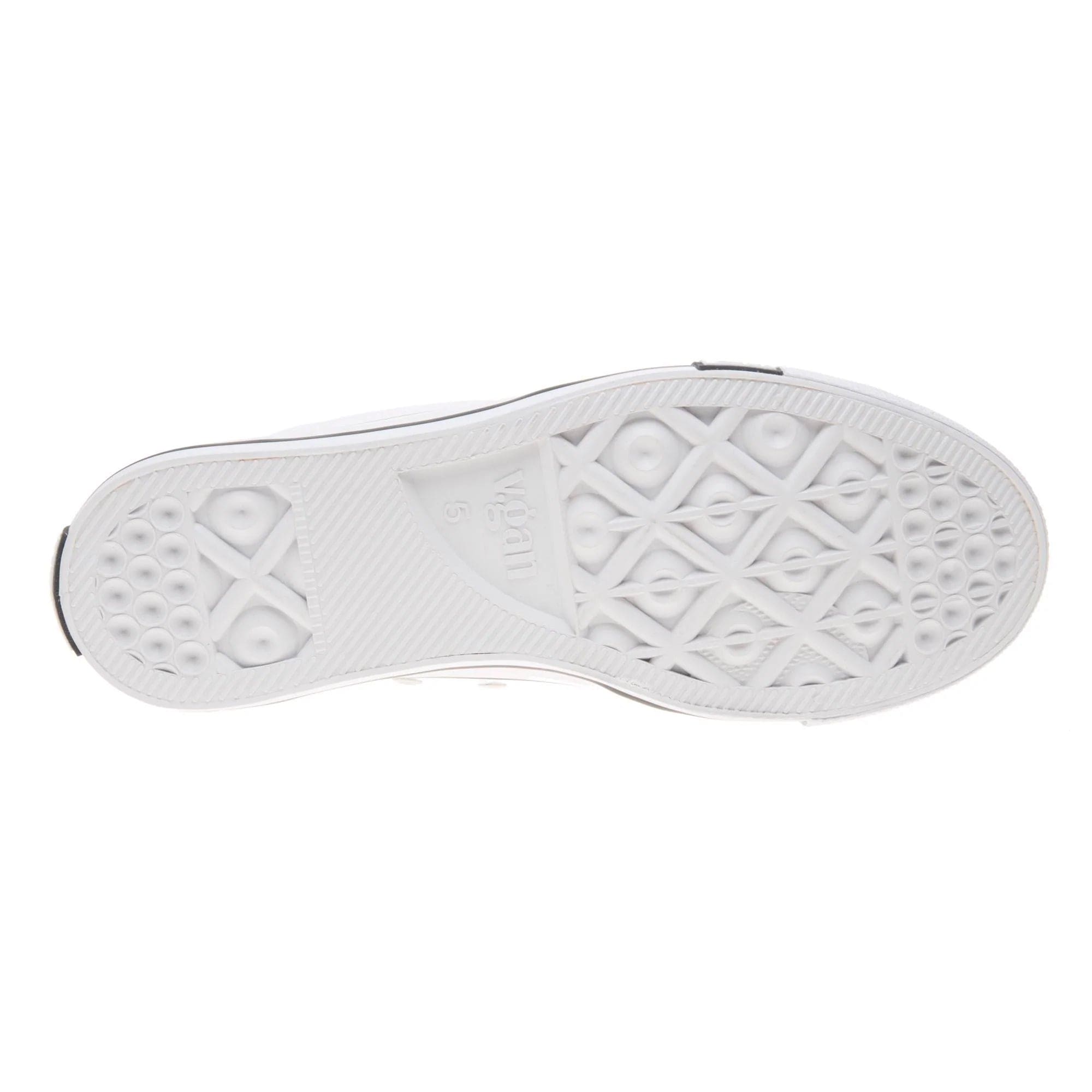 Vegan High Top Sneakers for Women - White | Eco-Friendly Canvas Shoes for Casual Wear, Gym & Street Style