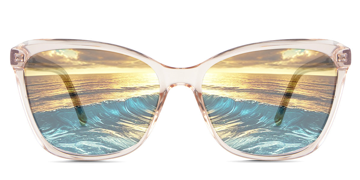 Kelis Women's Prescription Tinted Glasses - Stylish & UV Protection for Daily Wear, Reading, Driving & Outdoor Activities