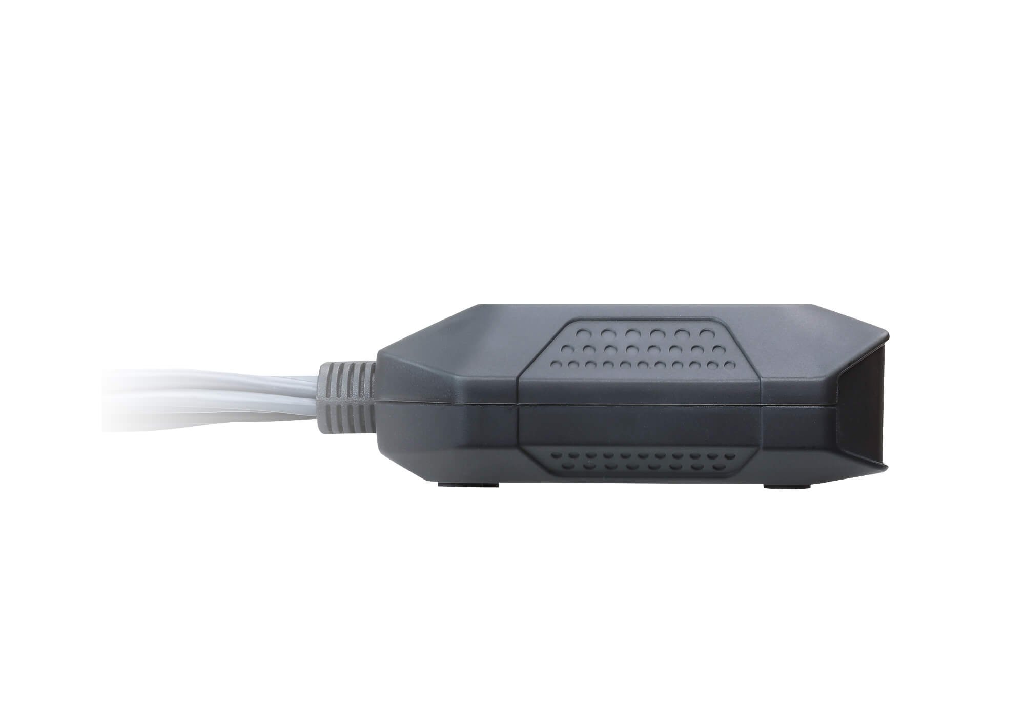 ATEN CS22DP 2-Port USB DisplayPort KVM Switch with Remote Selector - 4K@30Hz Resolution, Windows/Mac/Linux Compatible, USB Peripheral Sharing - Ideal for Home Office, Gaming & Multi-PC Workstations