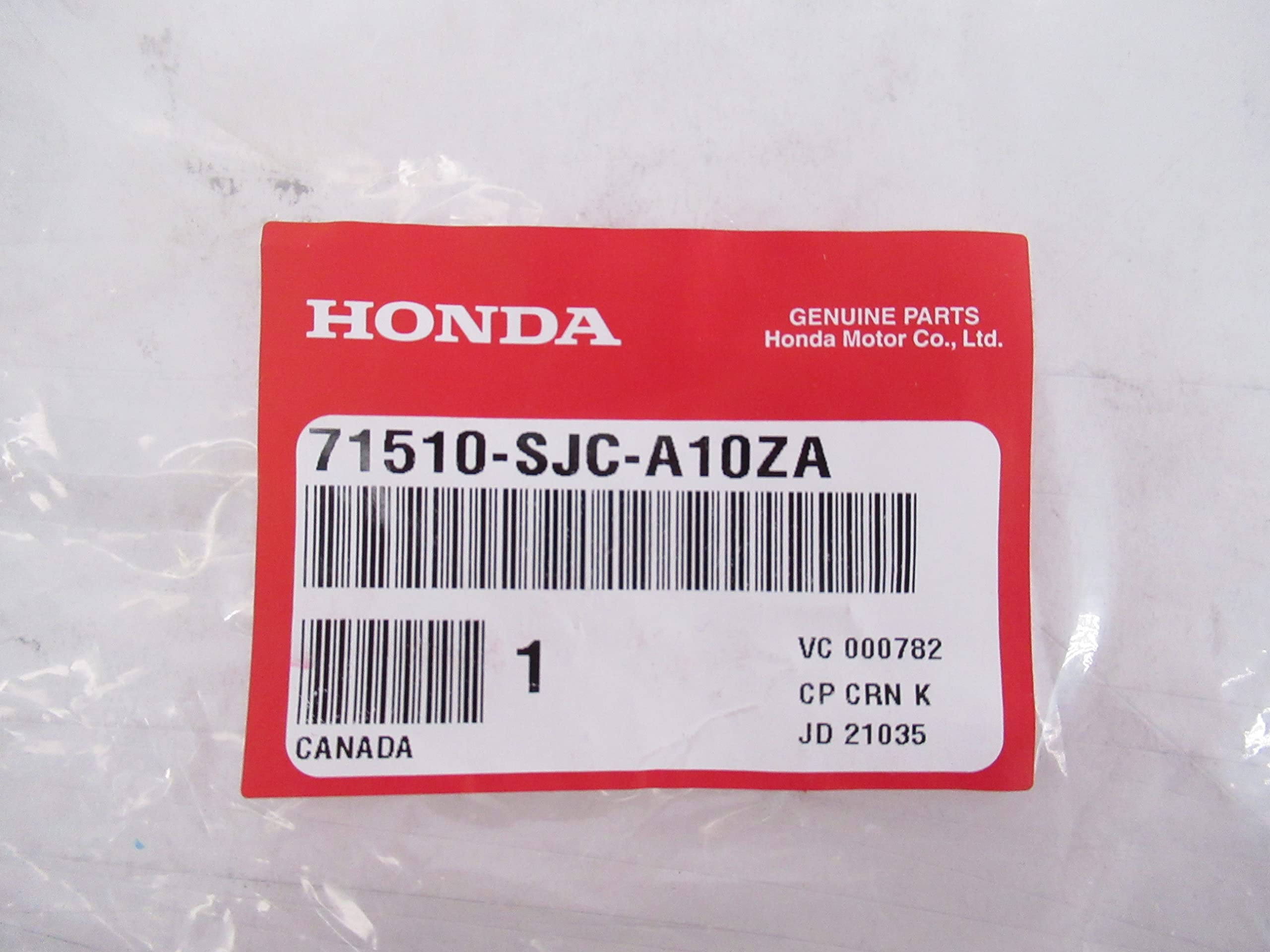 Genuine Honda 71510-SJC-A10ZA Rear Bumper Step - Durable Replacement Part for Honda Vehicles | Perfect for Truck Accessories & Off-Road Protection