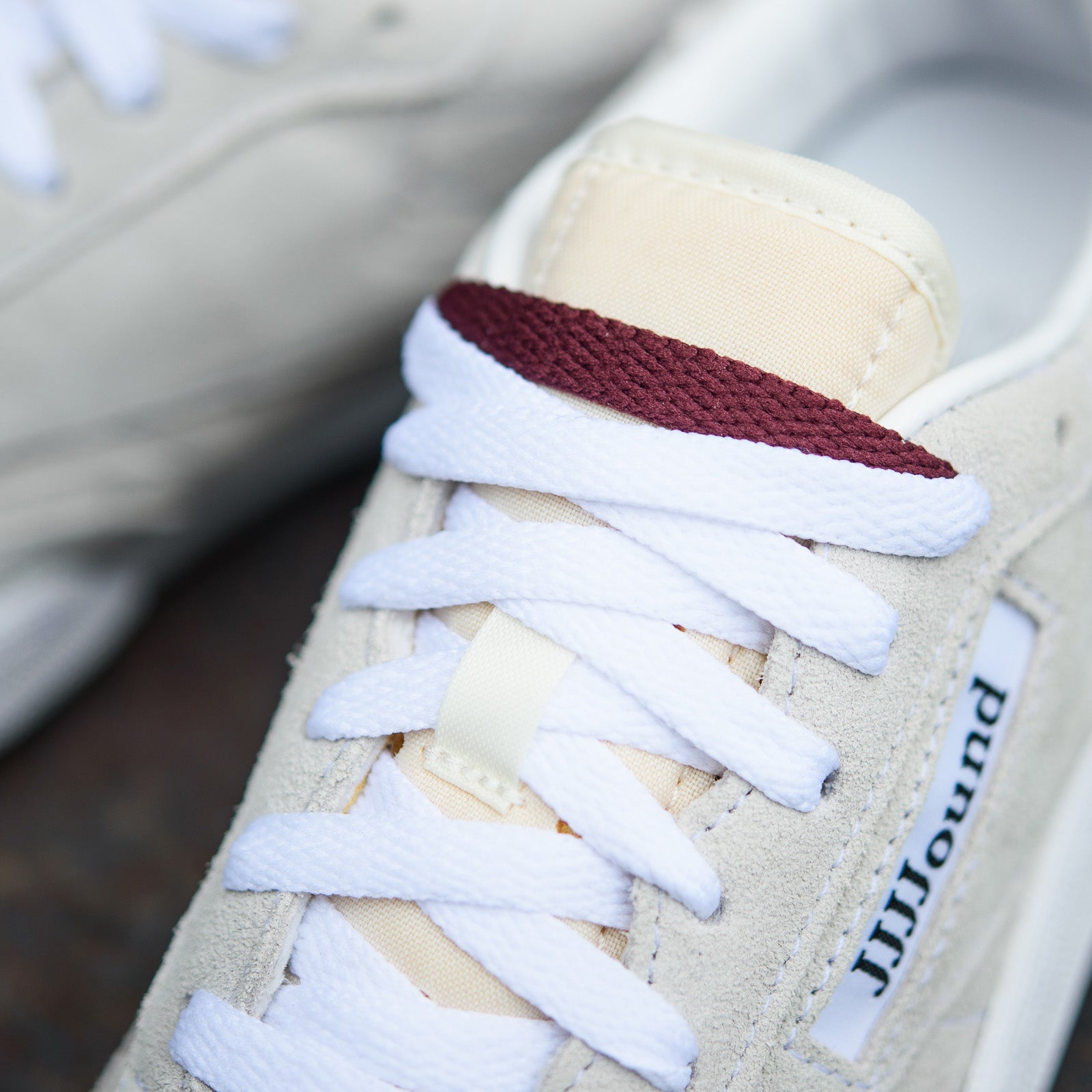 JJJJound x Reebok Club C 85 Sneakers - White/Chalk Colorway - Men's Casual Shoes for Streetwear & Everyday Wear