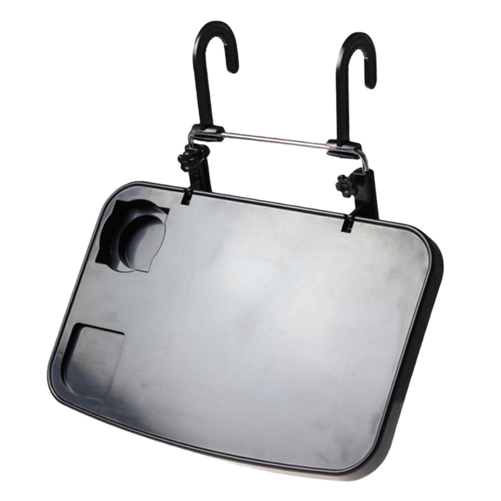 Kesoto Car Backseat Tray - Foldable Steering Wheel Desk with Cup Holder for Laptop, Tablet & Snacks - Perfect for Road Trips, Commuting & Work on the Go