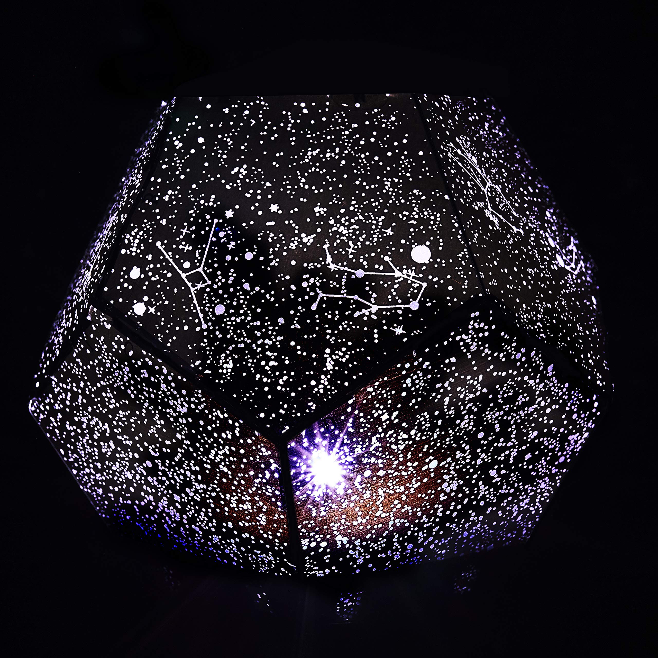 Starry Sky Projector Lamp - Galaxy Night Light for Kids & Adults, 360° Rotating LED Star Projector for Bedroom, Nursery, Party Decor, Relaxation & Sleep Aid