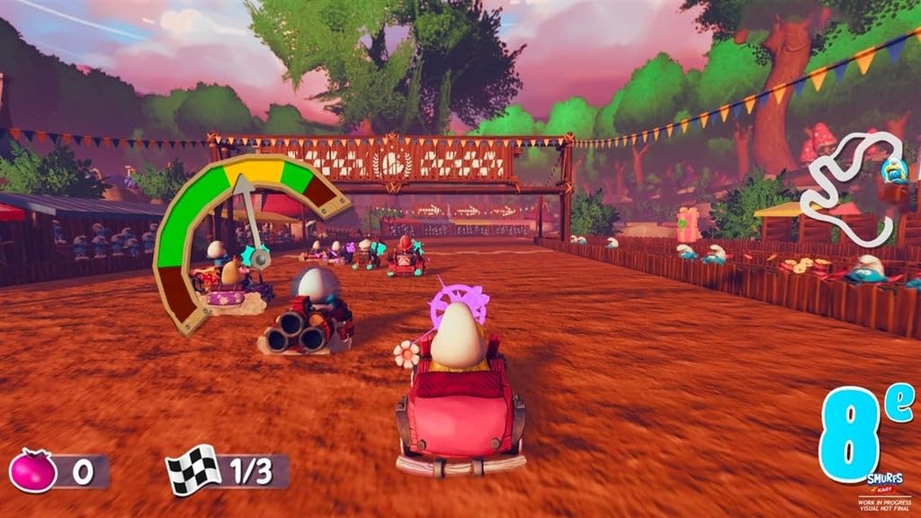 Smurfs Kart Racing Game for PS4 - Fun Family Multiplayer Adventure for Kids & Adults - Perfect for Parties & Game Nights