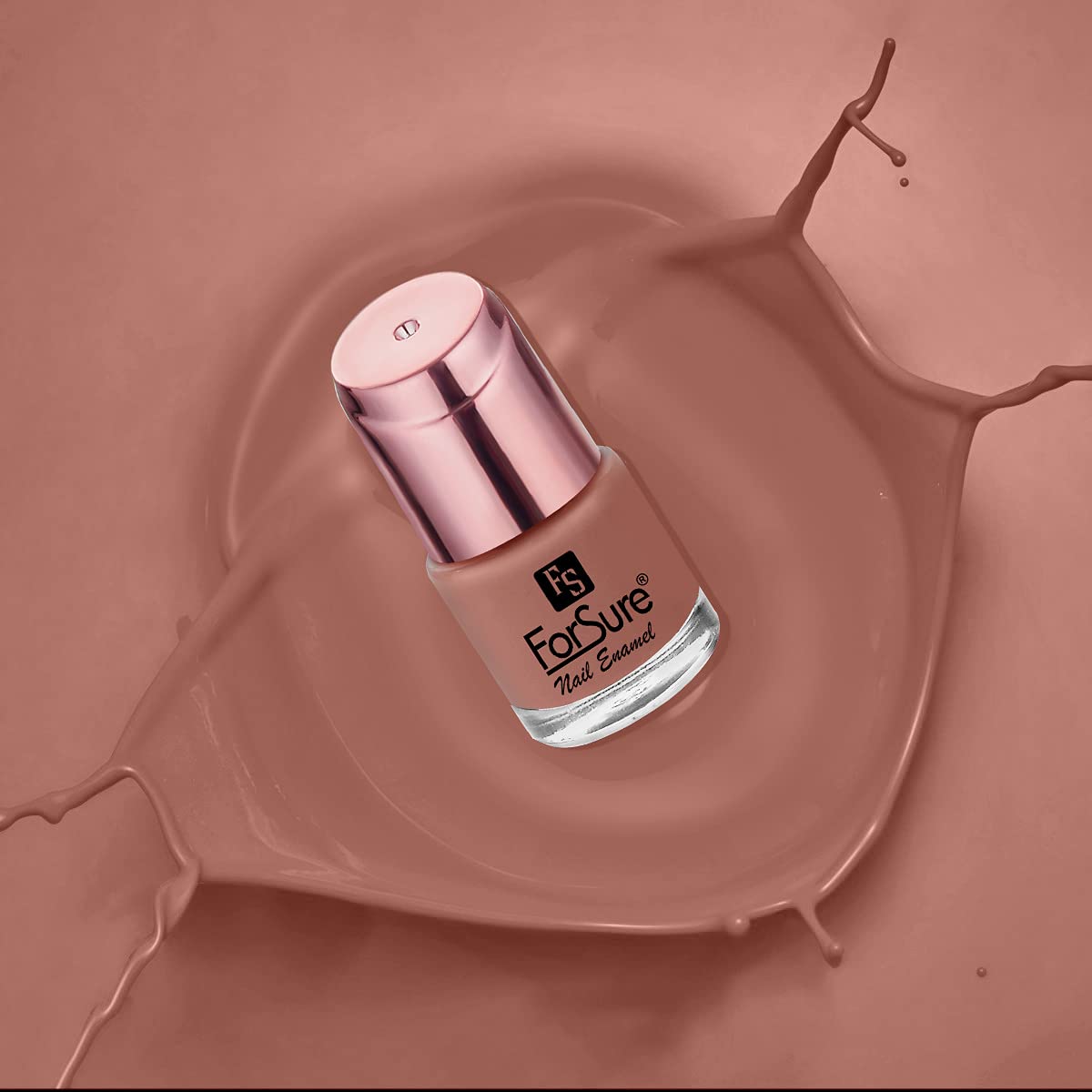 ForSure® Long-Lasting Liquid Matte Lipstick & Nail Polish Set - Waterproof, Smudge-Proof (Glossy Nude & Peach Nude Shades) | Perfect for Daily Wear, Parties & Special Occasions