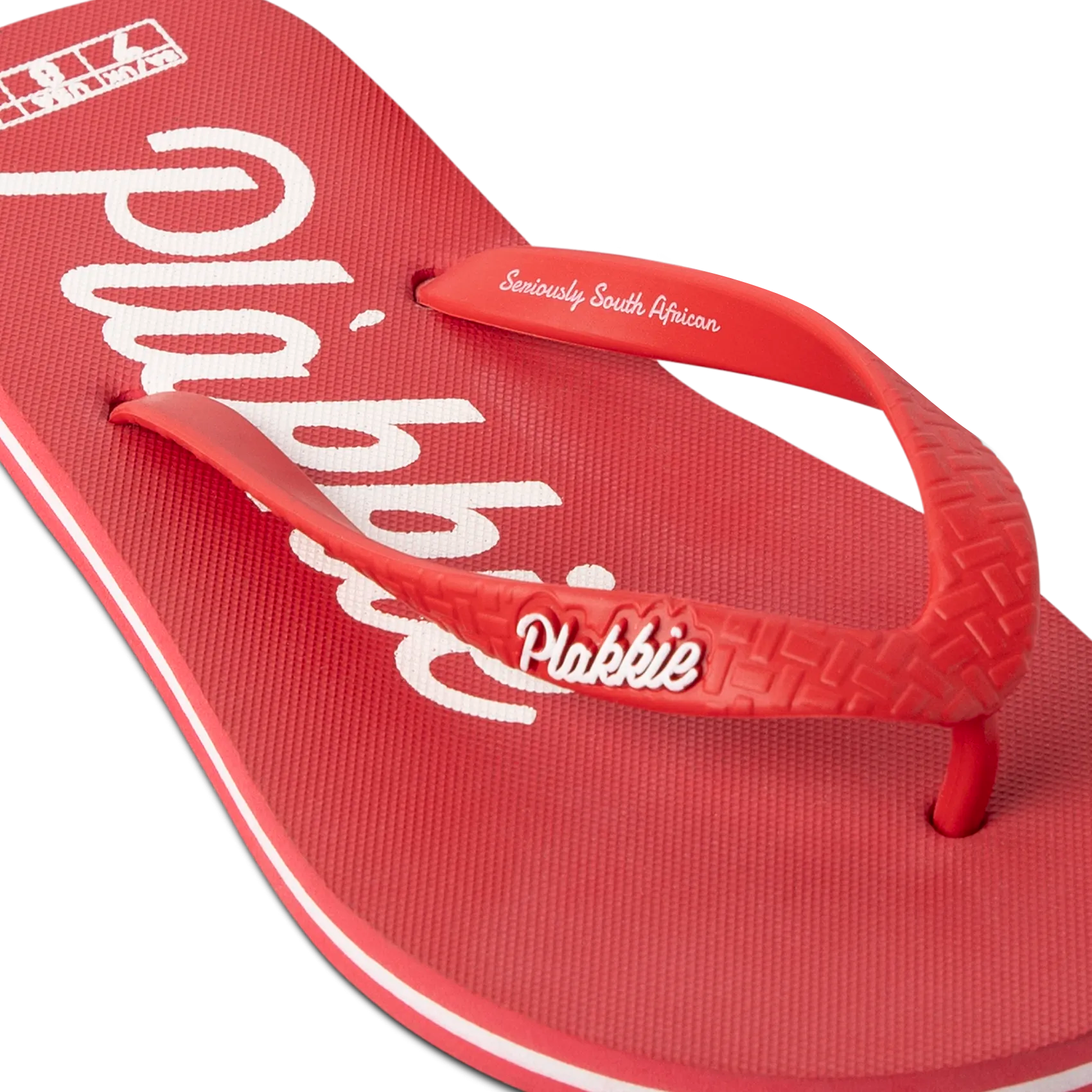 Plakkie Lookout Water Shoes for Men & Women - Red and White Quick-Dry Aqua Socks for Beach, Pool, Surfing & Water Sports