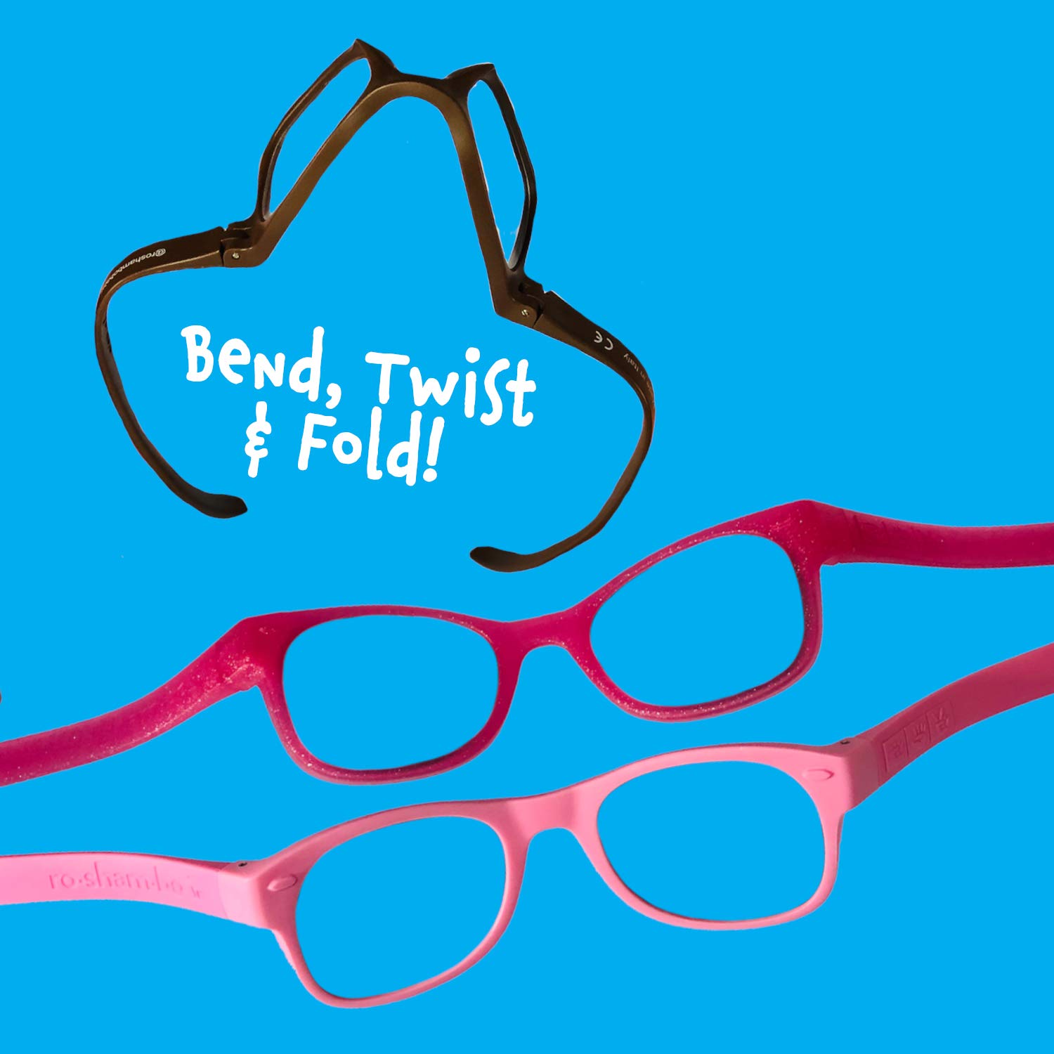 Unbreakable Blue Light Blocking Glasses for Kids (Age 4-12) - Screen Time Protection