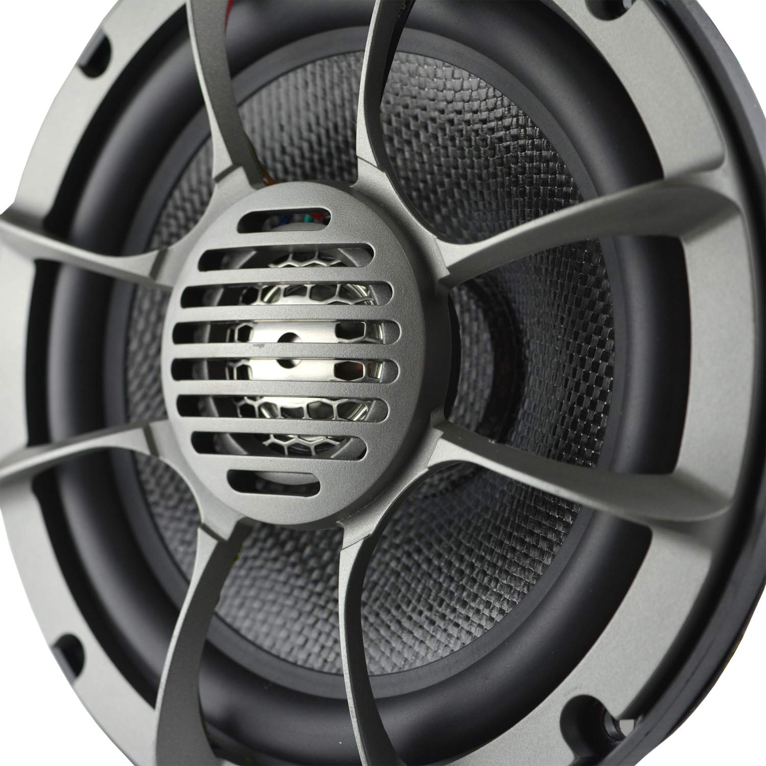 Audiopipe APMP 6.5 Inch Marine Speakers with LED Lights - Waterproof Boat Audio for Pontoon, Yacht & Pool Party