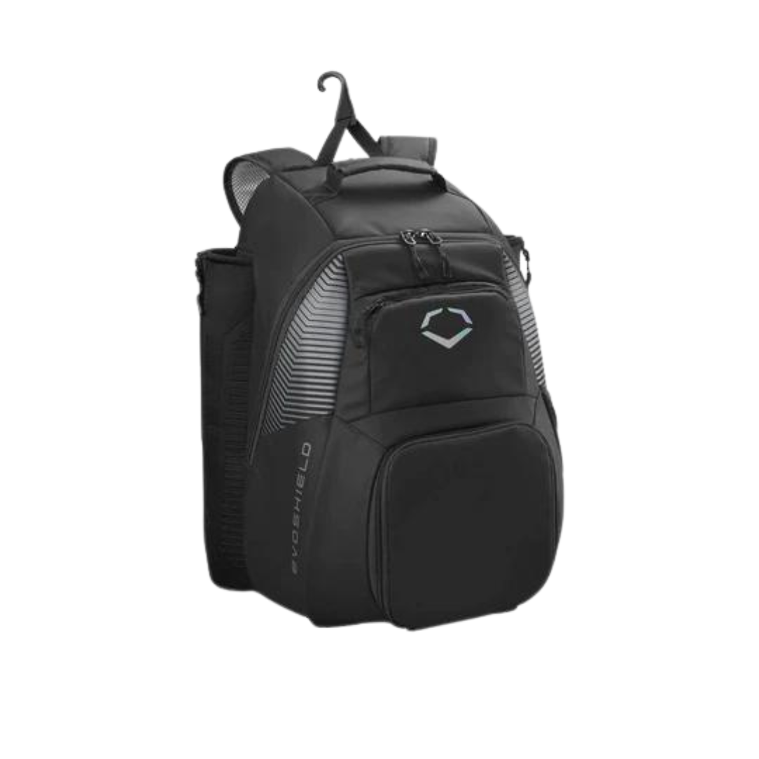 EvoShield Baseball Backpack with Bat Holder - Durable Sports Bag for Baseball Players, Coaches & Fans - Perfect for Training, Games & Travel