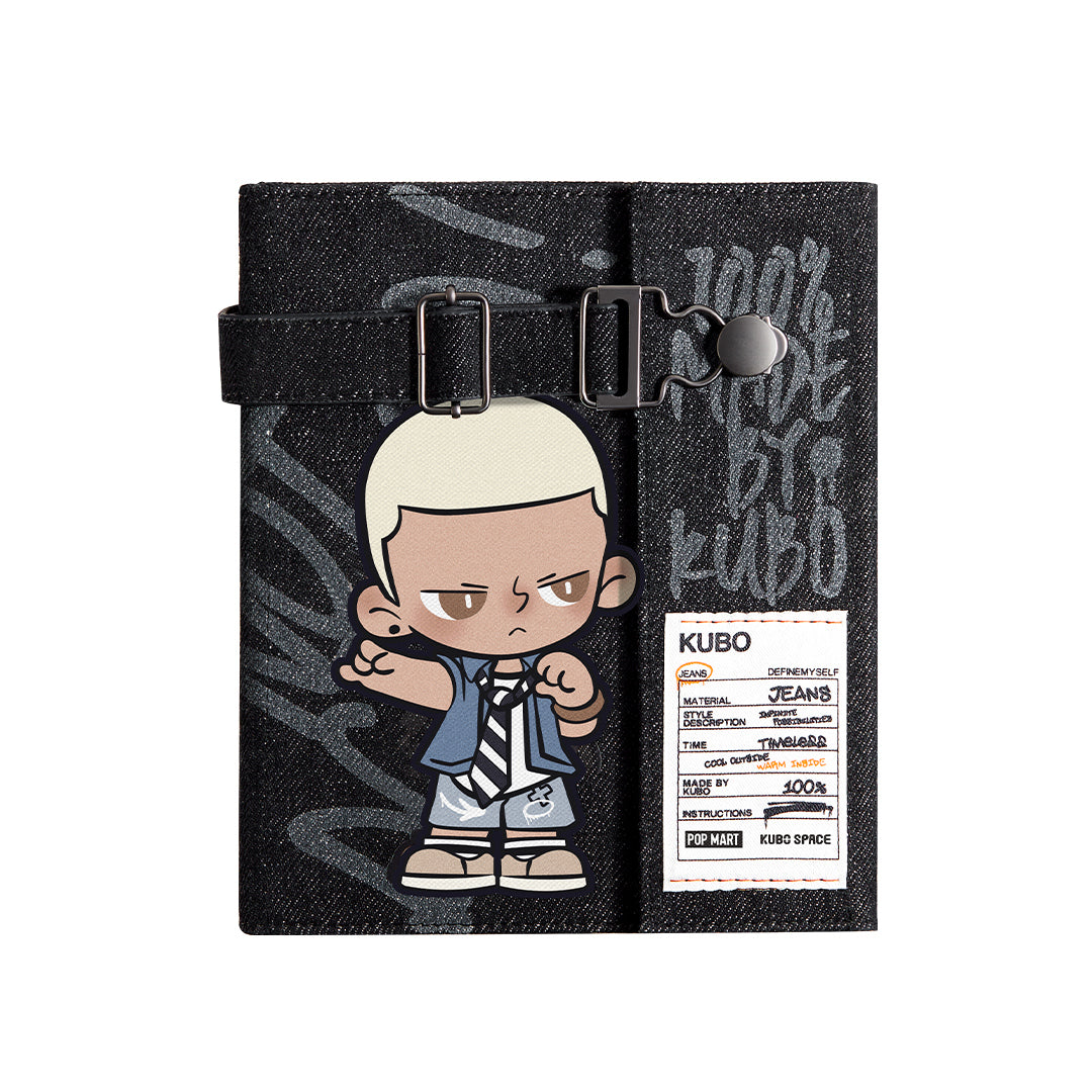 POP MART KUBO JEANS Series Notebook - Stylish Denim-Themed Notebook for Collectors & Stationery Lovers | Perfect for Journaling, Note-Taking & Gift-Giving