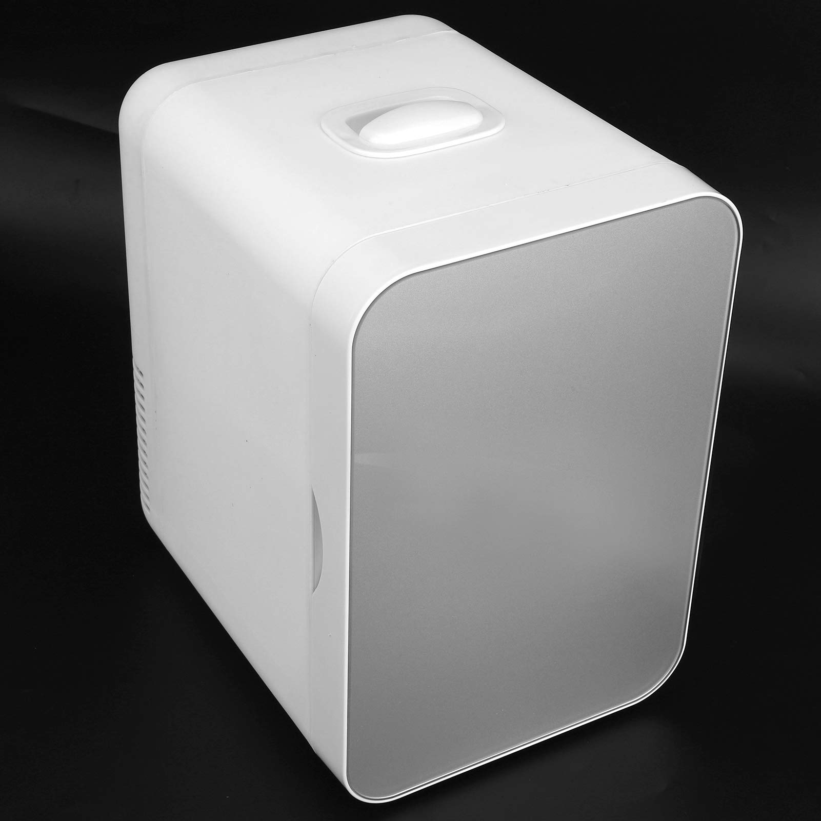 8L Mini Car Refrigerator - 12V/110V Dual-Power Portable Cooler & Warmer for Car, Home, Office & Dorm - Compact Semiconductor Cooling System with US Plug & Cigar Lighter - Perfect for Road Trips, Picnics, Camping & Small Space Storage