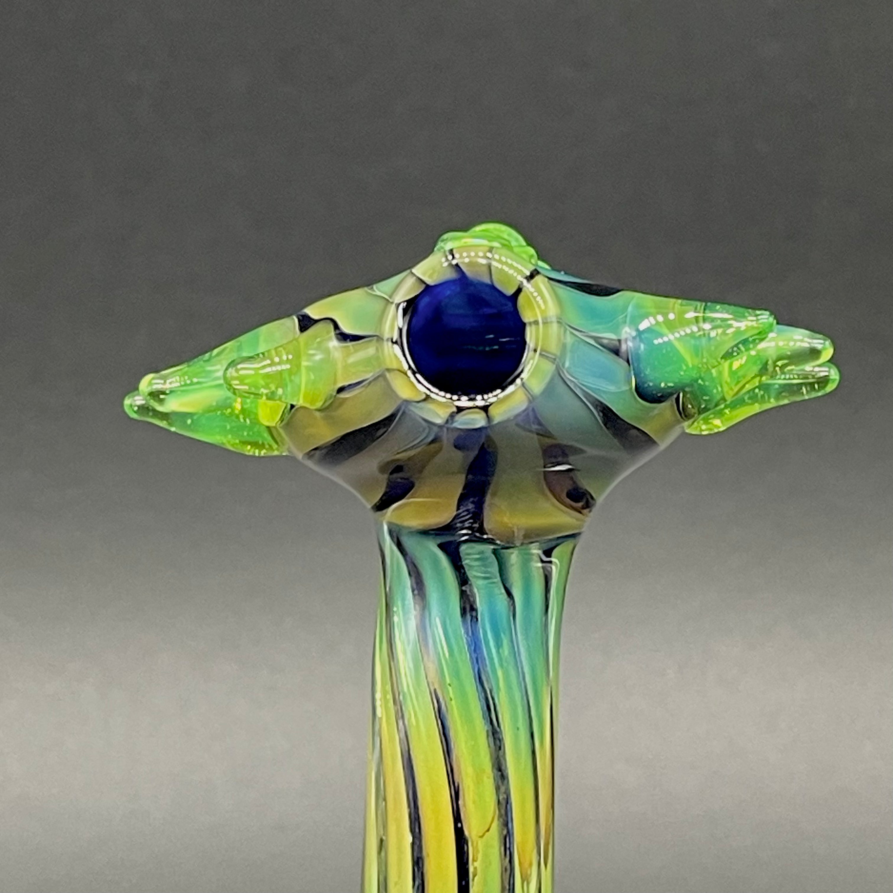 Alien Head Bubbler - Unique Glass Water Pipe for Smoking | Perfect for Home Use, Parties & Gifts