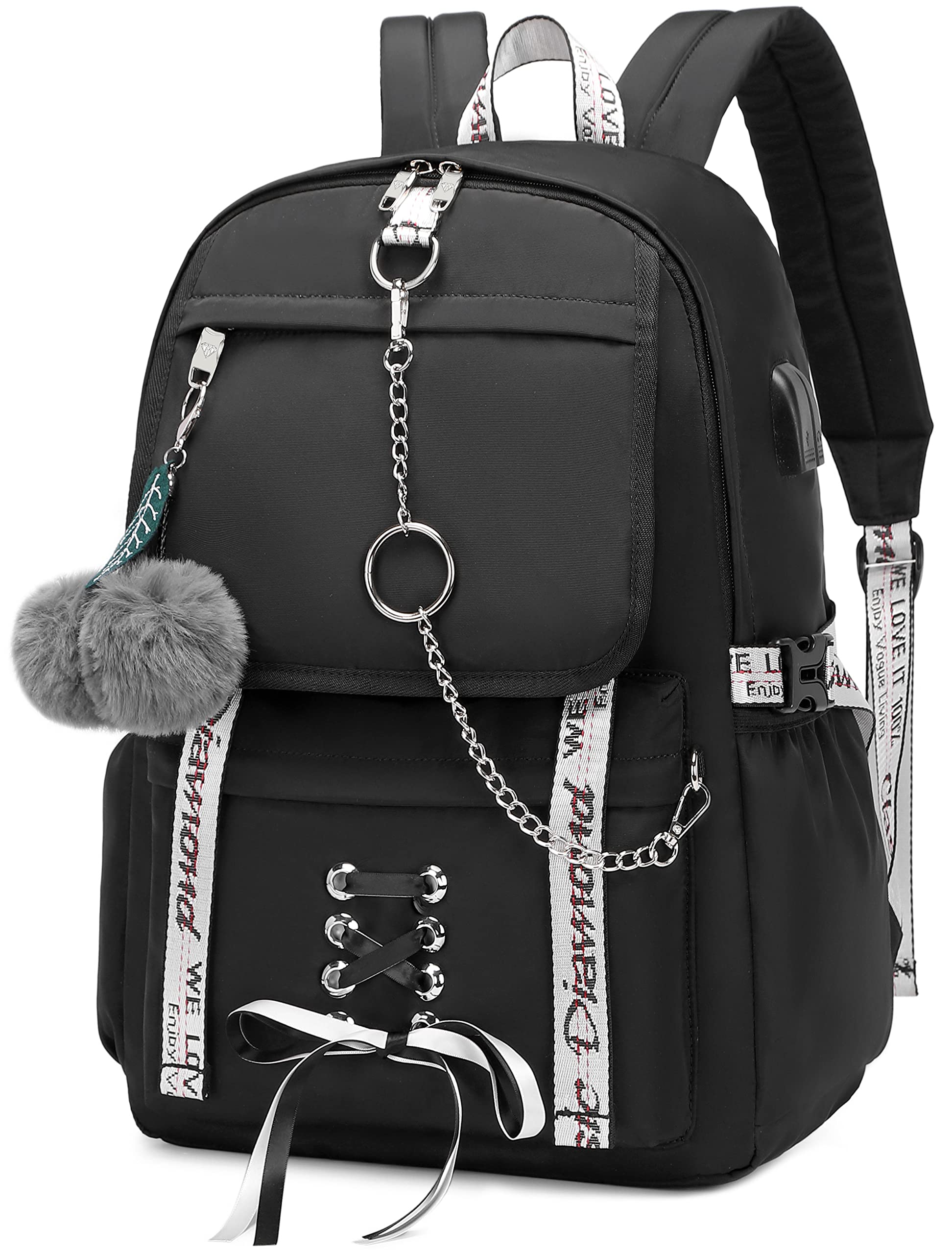 Stylish Spotted Tiger Backpack for Girls - School & Travel Use