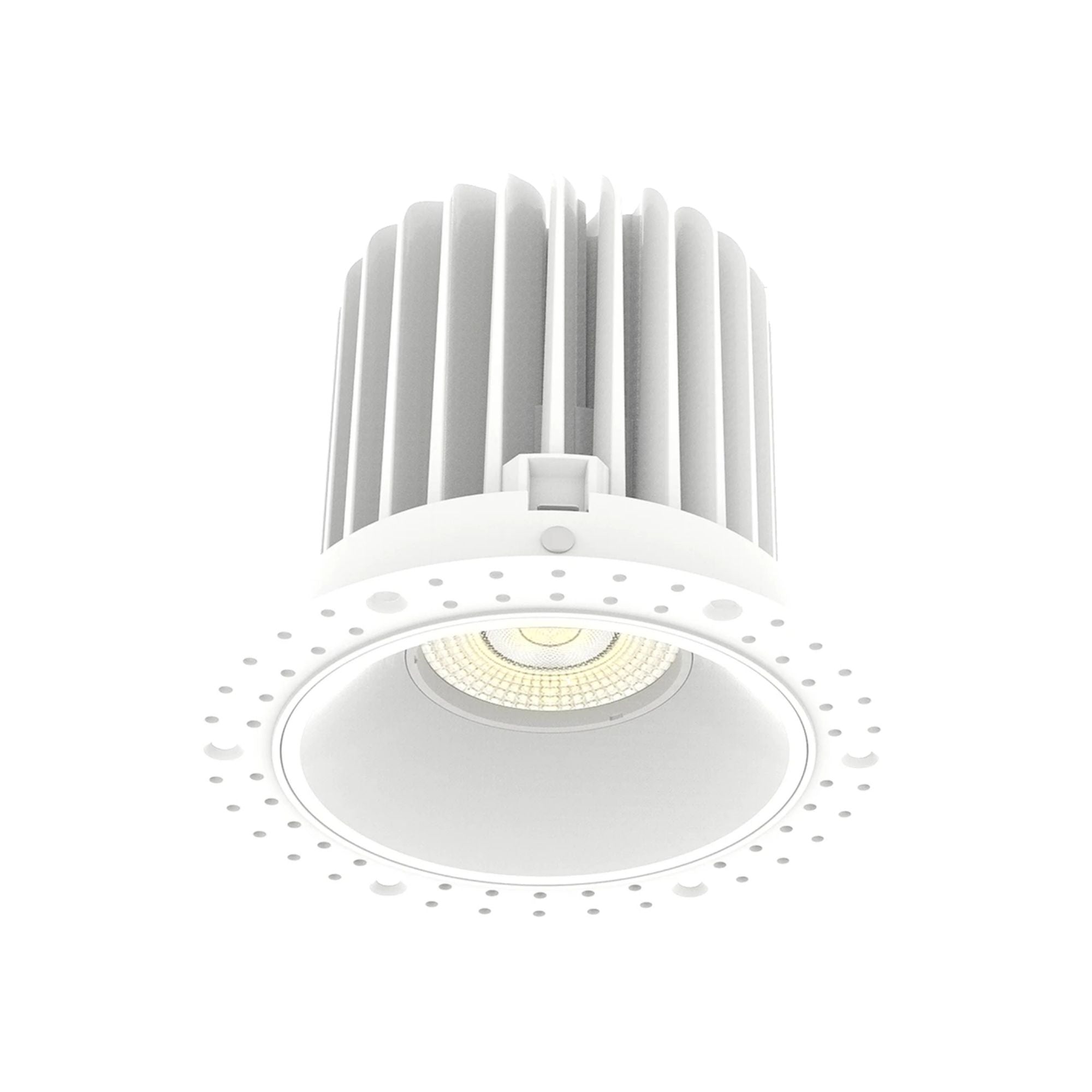 4 Pack Trimless Recessed Downlight 20W 1900 Lumens 5 CCT Adjustable White Round LED Ceiling Light for Living Room, Kitchen, Bedroom & Hallway