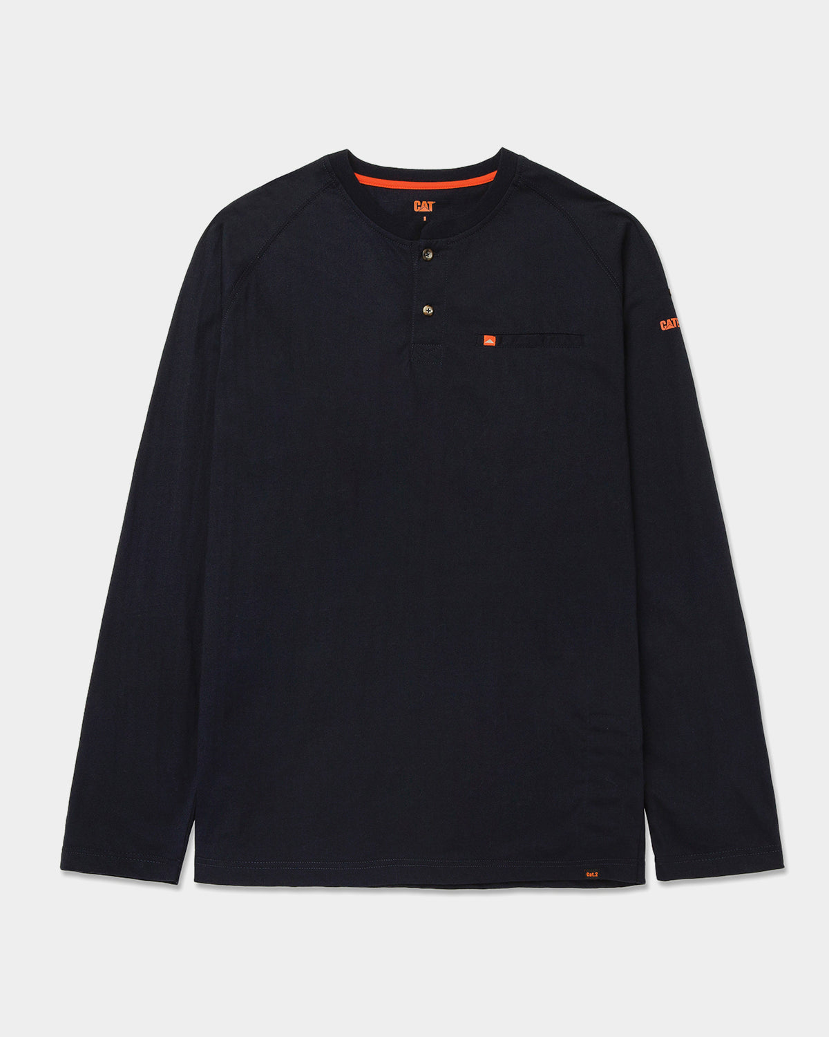 Men's French Lightweight Long Sleeve Henley Shirt - Comfortable & Stylish for Casual Wear, Layering & Outdoor Activities