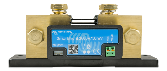 Victron Energy SmartShunt 2000A 50mV Battery Monitor - Accurate Power Measurement for RVs, Boats & Solar Systems