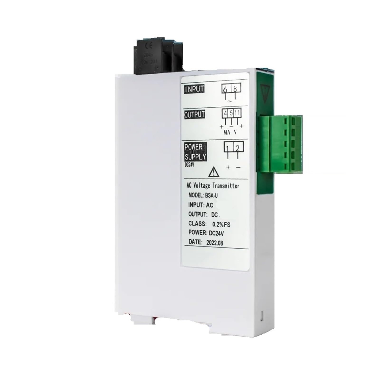 High Precision AC Voltage Sensor 0-100V to 1000V with 4-20mA/0-10V Output - Industrial Voltage Transmitter for Power Monitoring, HVAC Systems, and Electrical Equipment Safety