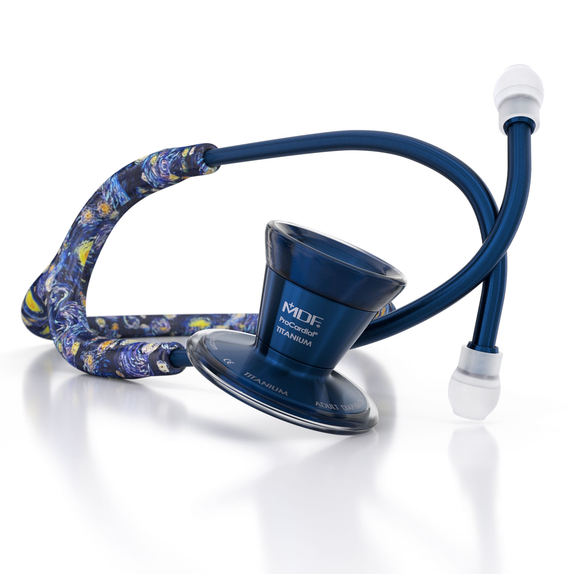 ProCardial® Titanium Cardiology Stethoscope - Premium Medical Stethoscope for Doctors & Nurses - Ideal for Cardiac Auscultation, Physical Exams & Clinical Use