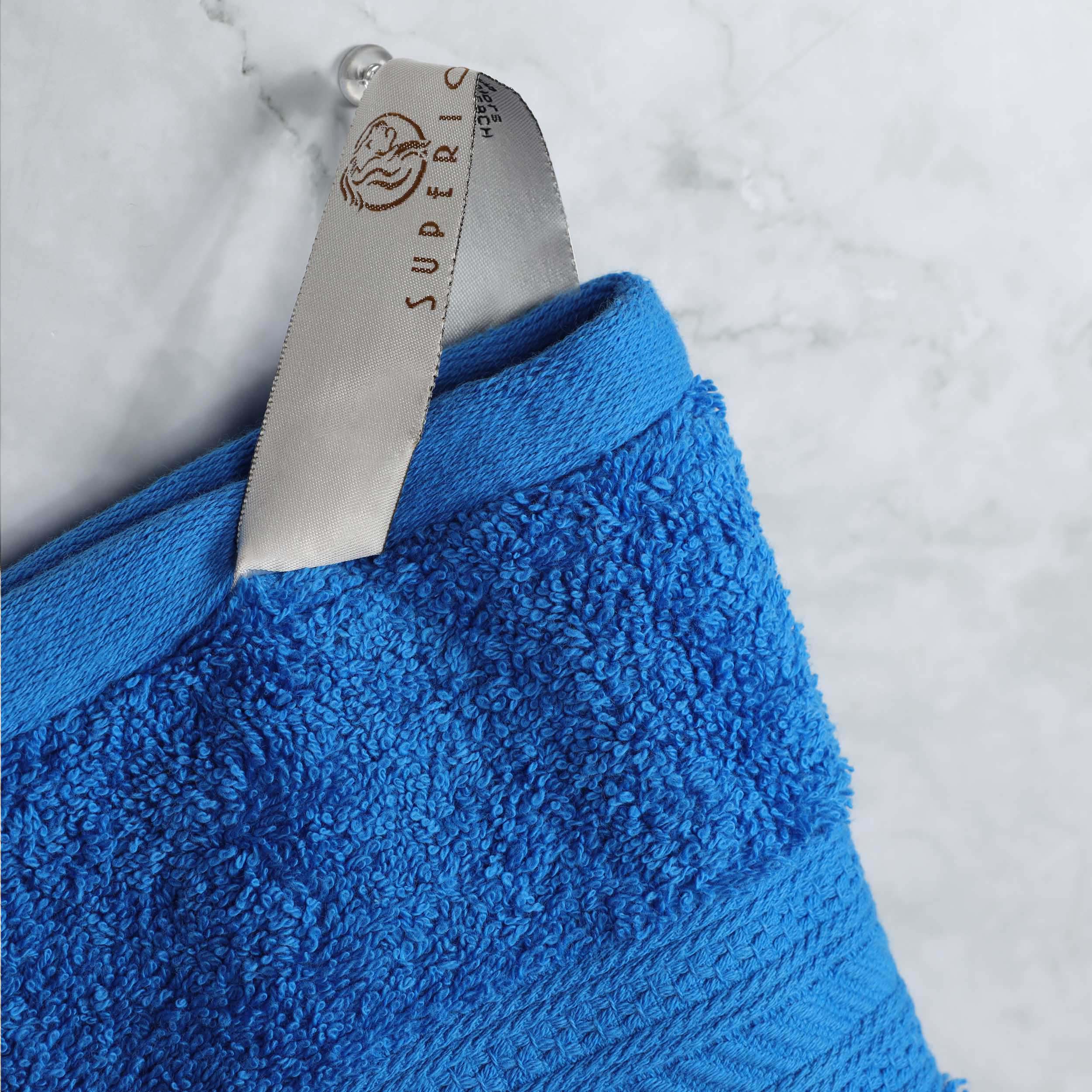 Premium Atlas Cotton 4-Piece Bath Towel Set - Ultra Absorbent, Heavyweight & Soft - Perfect for Spa, Bathroom & Luxury Home Use