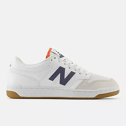 Premium 480 Sneakers for Men & Women - White, Dark Arctic Grey & Gulf Red Colorway - Comfortable Running Shoes for Gym, Workout & Casual Wear