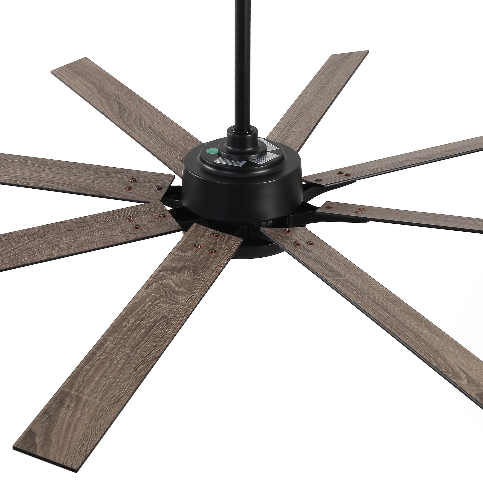65 Inch Teresa Modern Double Sided Blades Ceiling Fan with Remote Control & LED Light - Perfect for Living Room, Bedroom and Outdoor Patio Cooling