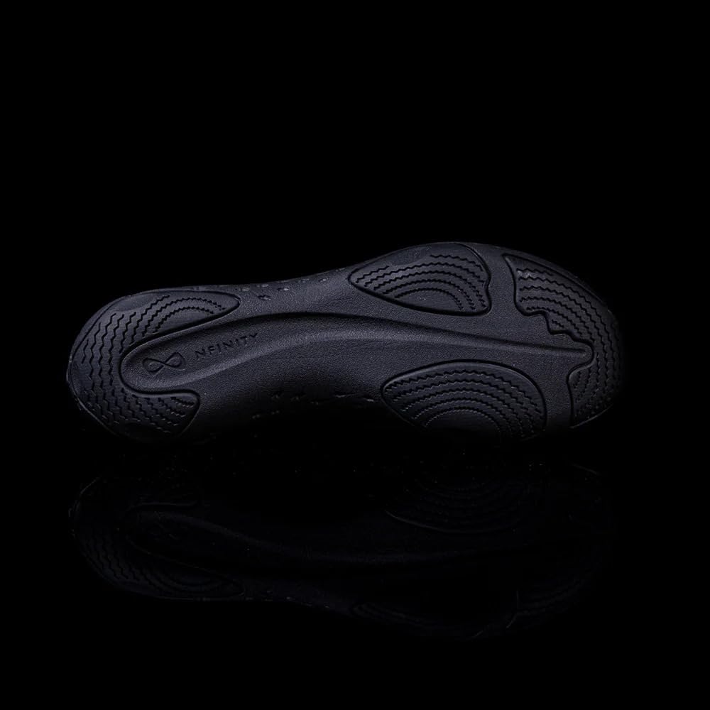 Nfinity Cheer Shoes - Alpha Black Cheerleading Sneakers for Women & Youth - Lightweight Athletic Shoes for Performance | Perfect for Cheer Practice, Competitions & Gym Workouts