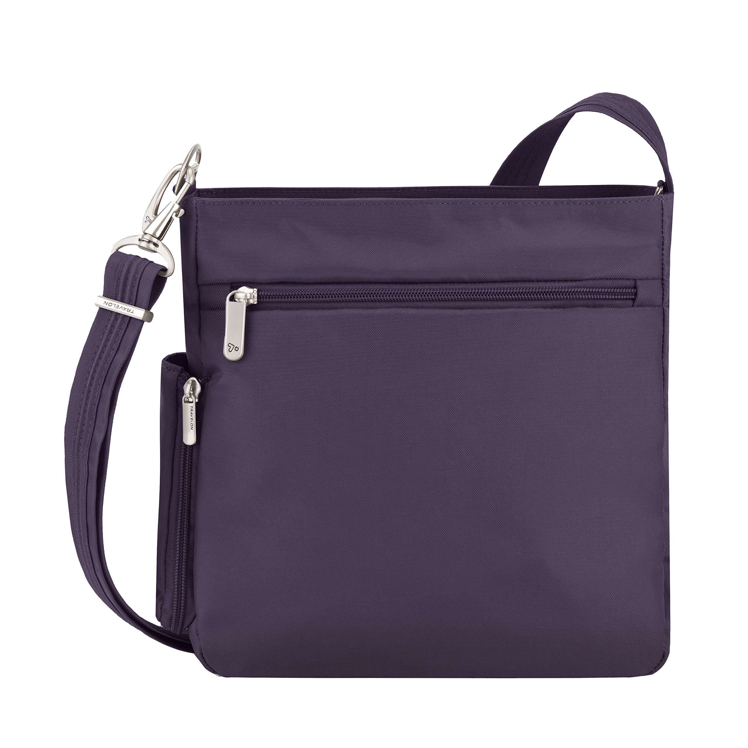 Travelon Anti-Theft Classic Crossbody Bag for Women & Men - Secure RFID Blocking Purse for Travel, Commuting & Daily Use