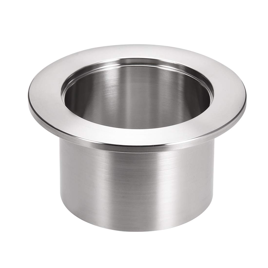 uxcell 304 Stainless Steel Long Weld Clamp Ferrule Fitting - 54mm x 40mm for Industrial Piping, Plumbing, and HVAC Systems - Corrosion Resistant Pipe Connector for Secure Fluid Transfer