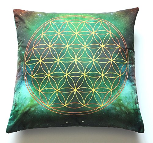 Flower of Life Green
