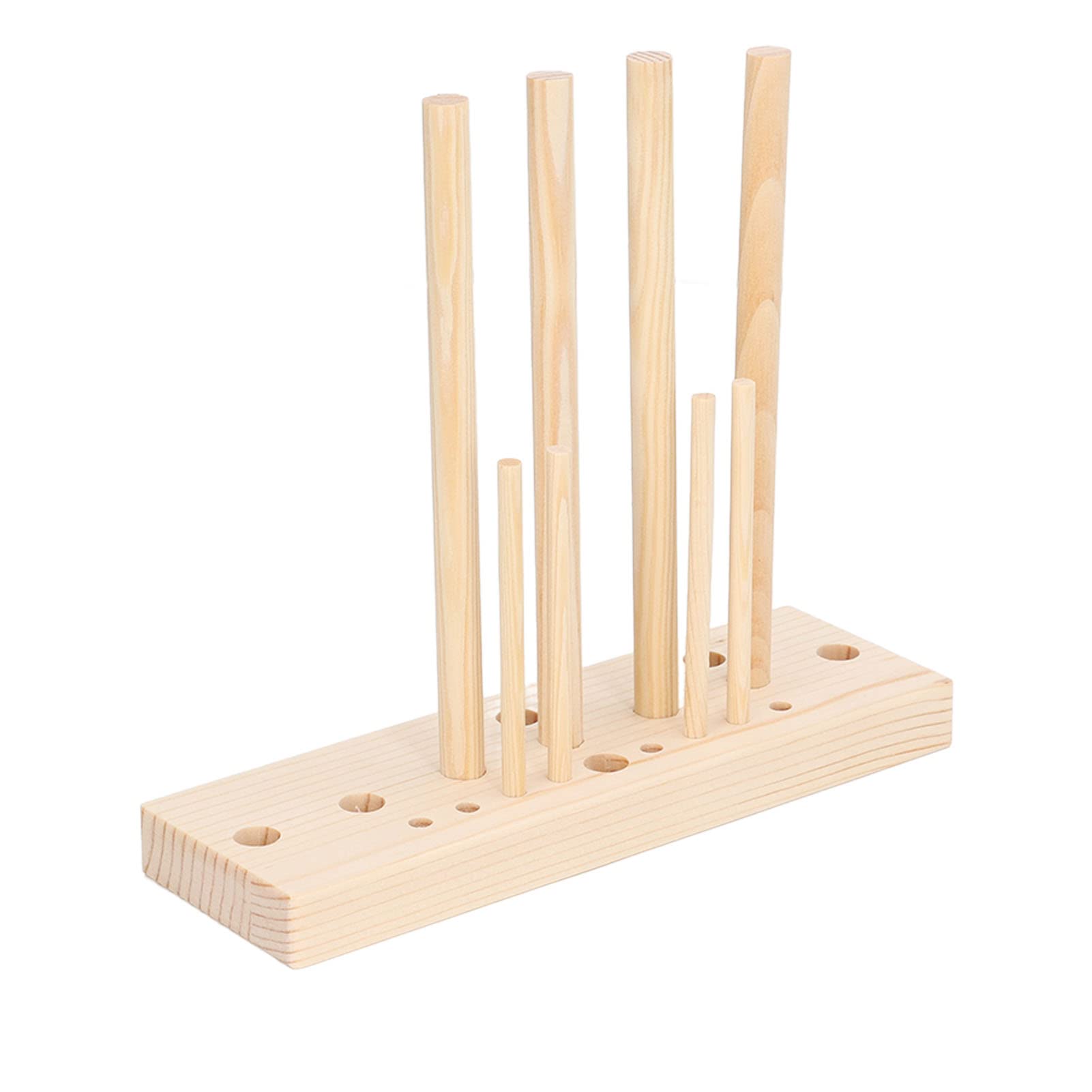 LANTRO JS Lightweight Portable Bow Maker Kit - Adjustable Pin, Premium Oak Material for DIY Ribbon Crafts - Perfect for Gift Wrapping, Hair Accessories & Home Decor