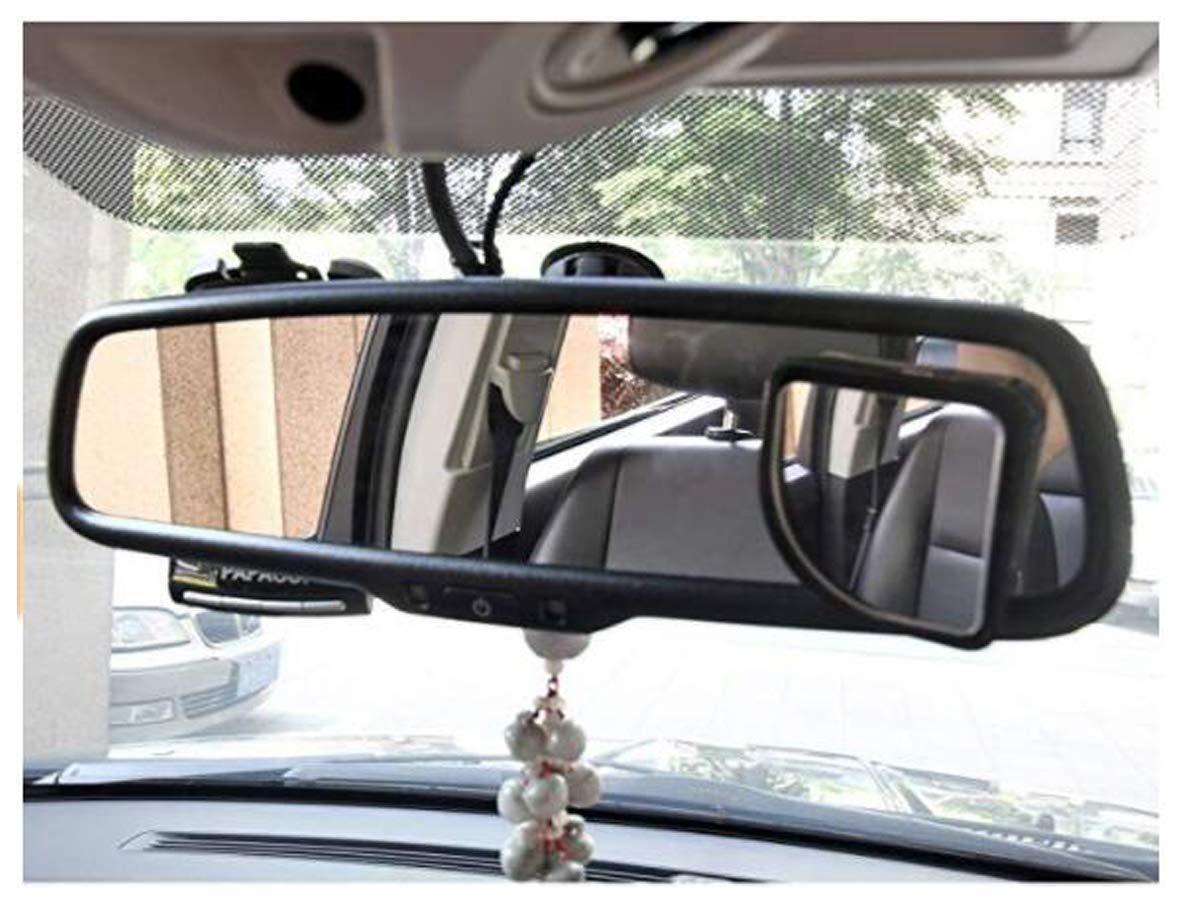 Adjustable Convex Hypersonic Car Rear View Mirror - Wide Angle Blind Spot Mirrors for Cars, Trucks, SUVs, RVs & Vans | Enhanced Safety & Parking Assistance