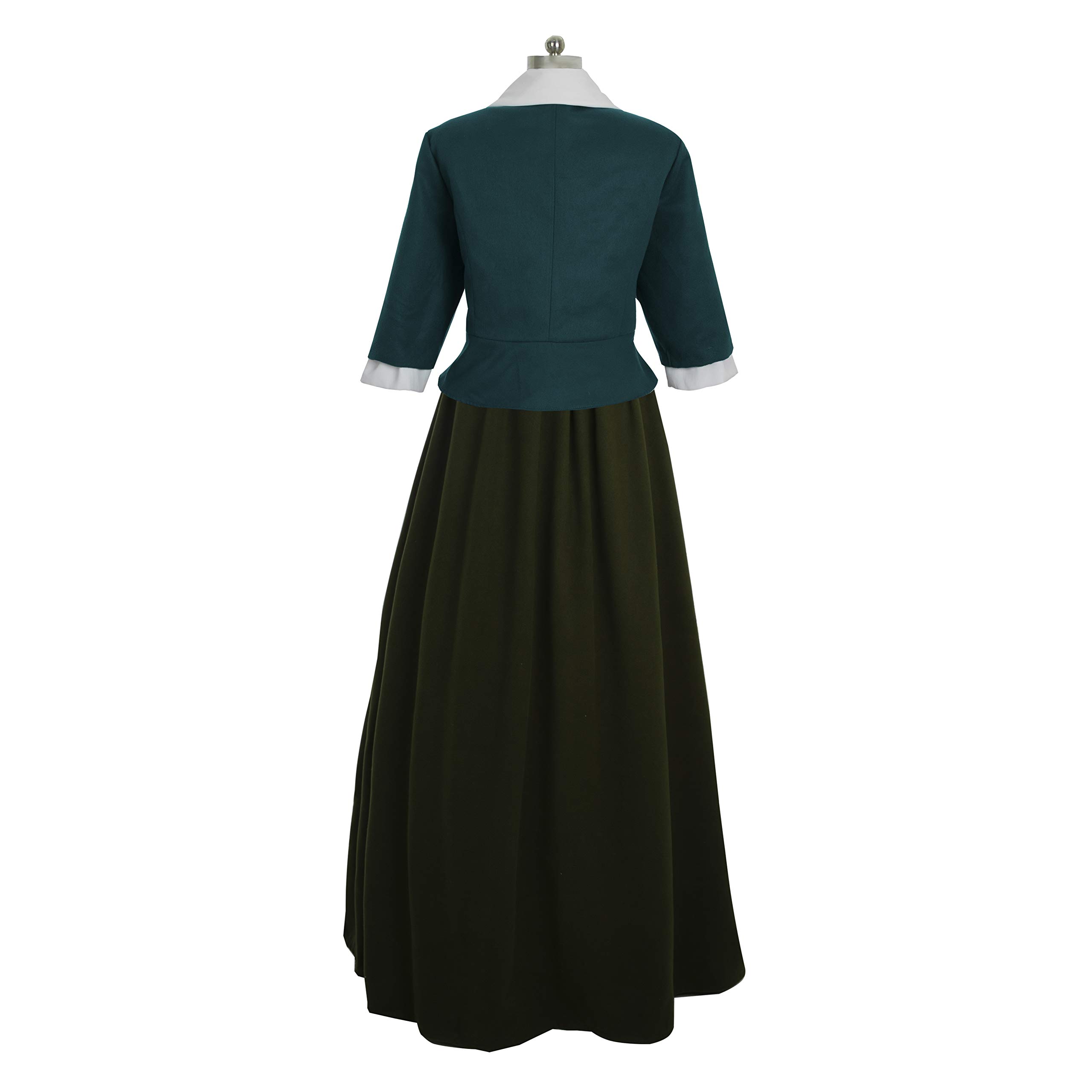 Outlander Claire Randall Cosplay Costume - Women's Scottish Highland Dress for DIY Cosplay & Halloween Costume | Perfect for Conventions, Themed Parties & Costume Events