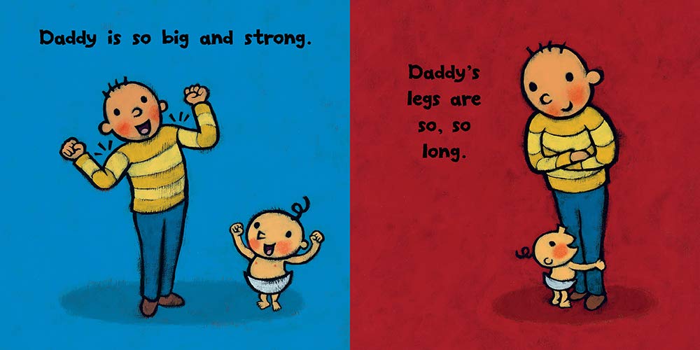 Leslie Patricelli: Daddy Hugs - Adorable Baby Board Book for Father's Day Gifts & Bedtime Reading