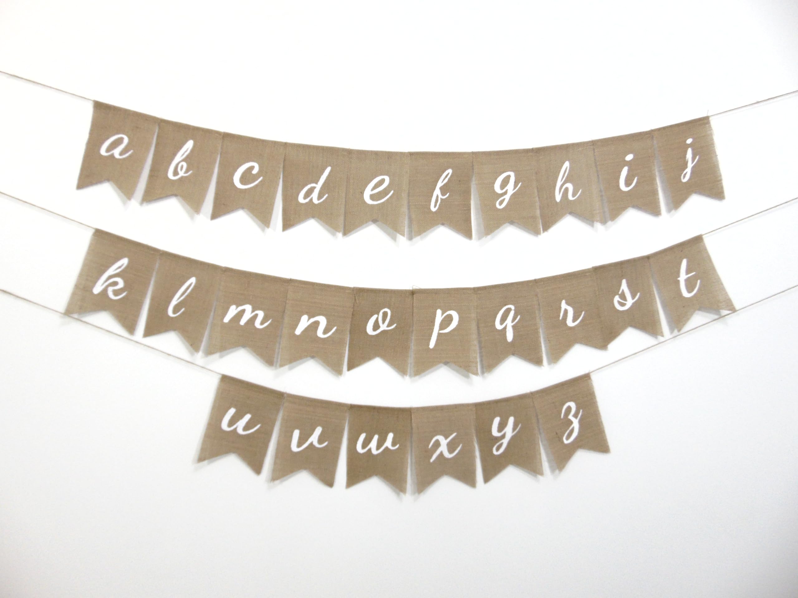 Custom Personalized Welcome Home Baby Banner - Burlap Baby Shower Decorations for Newborn Nursery & Gender Reveal Party Decor