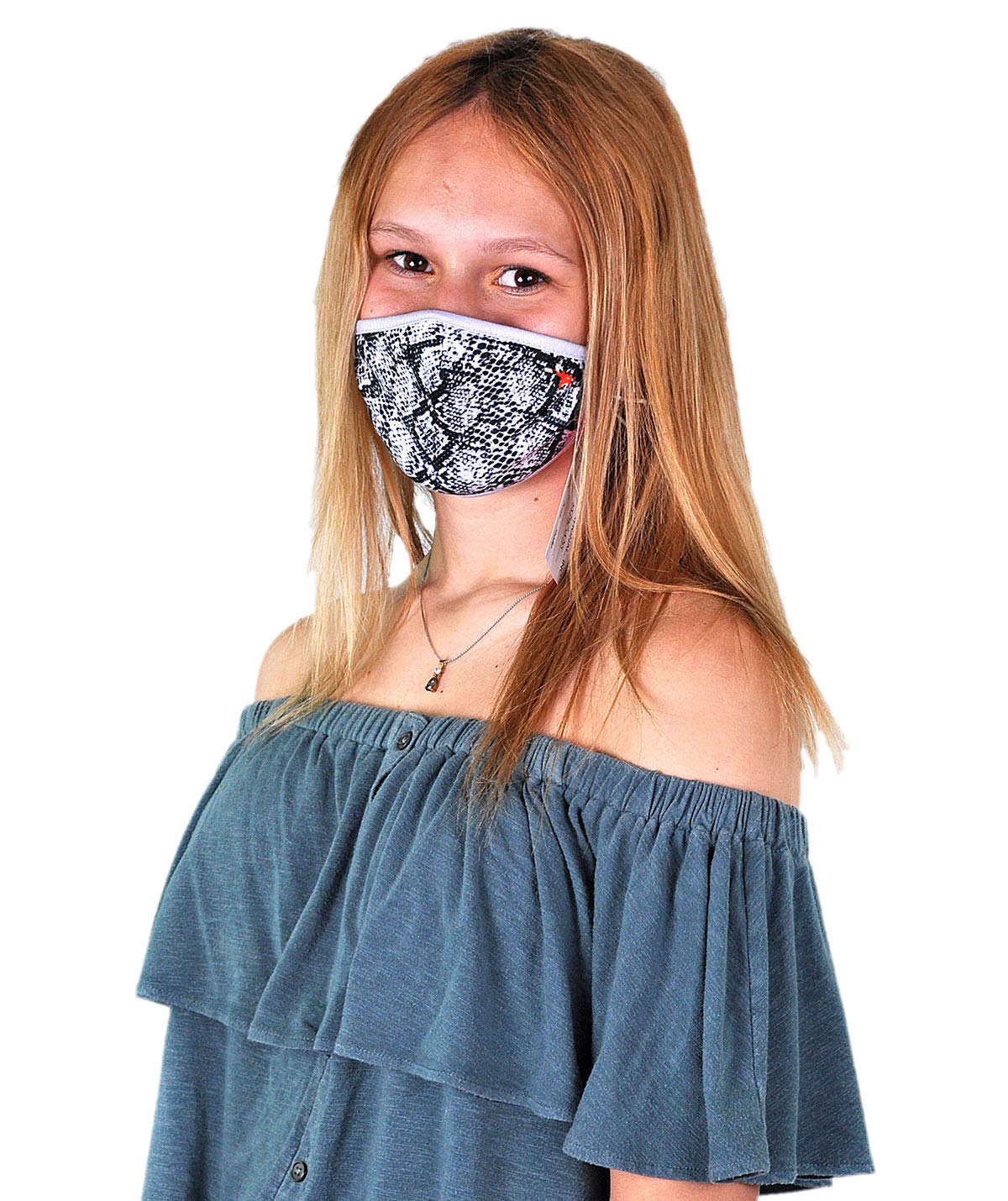 Wild Republic Wild Smiles Reusable Washable Half Face Mask - Comfortable & Breathable for Daily Use, Outdoor Activities & Travel Protection