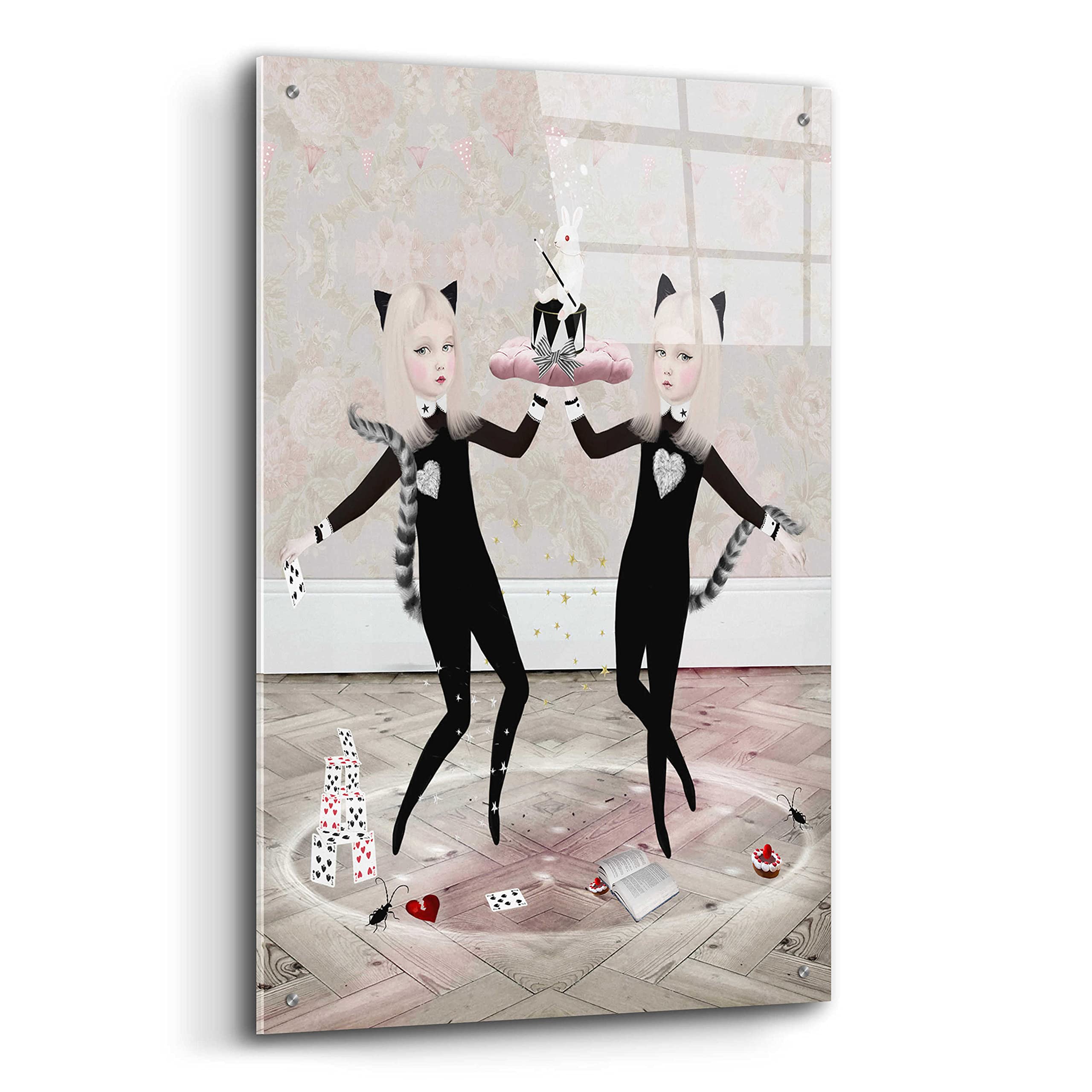 Epic Art 'The Newmars' by Art & Ghosts - Premium Acrylic Glass Wall Art Print 24x36 Inches - Modern Home & Office Decor for Living Room, Bedroom or Gallery